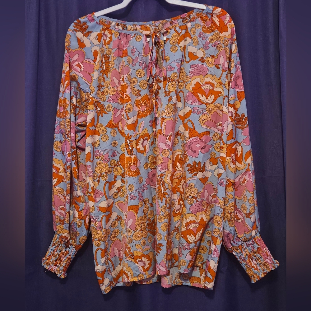 Floral Flowy Blouse